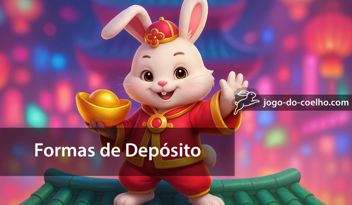 Formas de depósito: como colocar saldo para jogar Jogo do Coelho